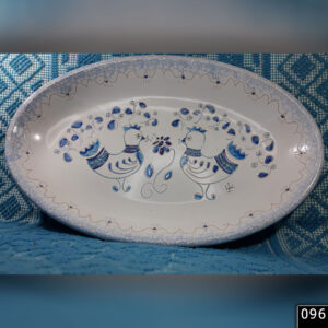 vassoio ovale ceramica